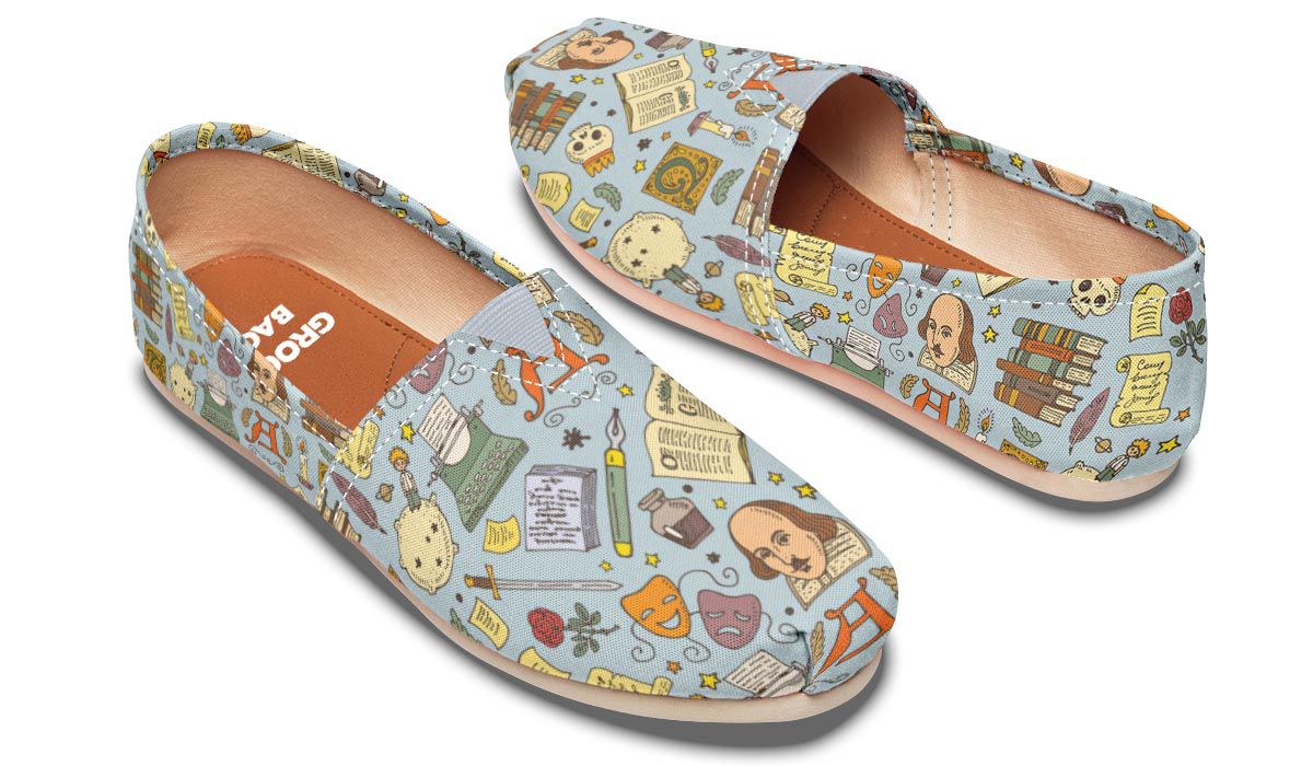 Literature Pattern Shoes