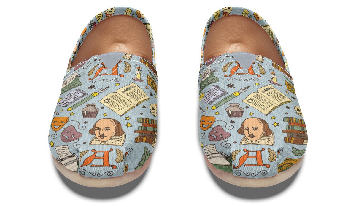 Literature Pattern Shoes