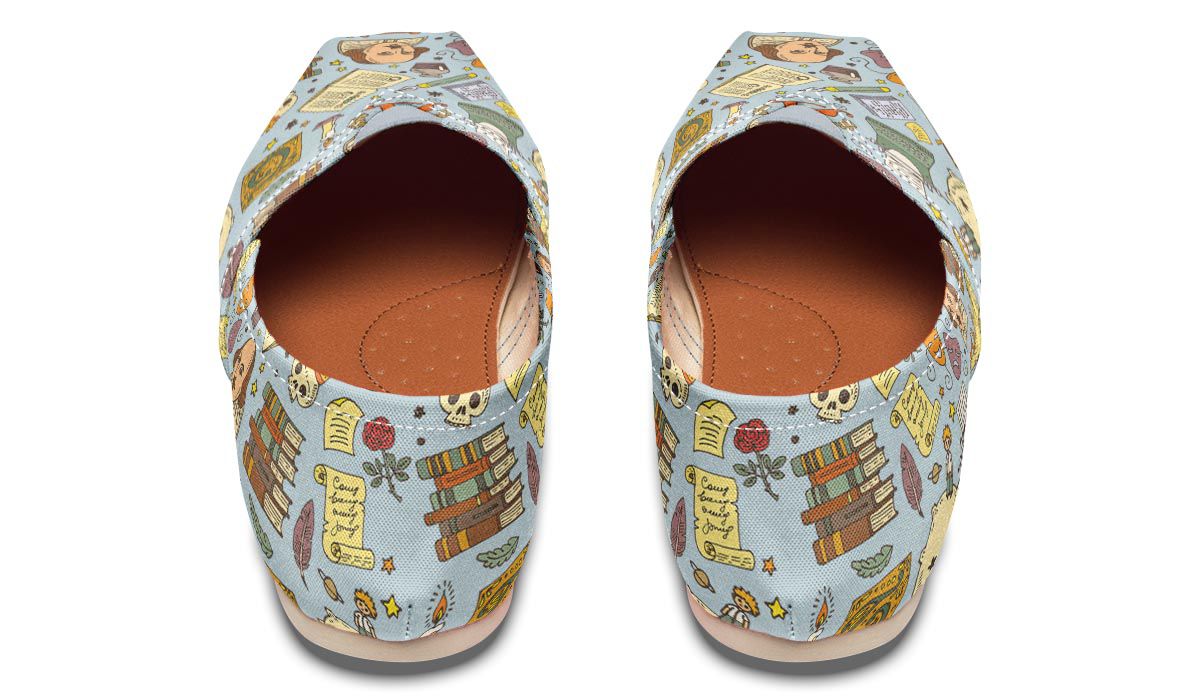 Literature Pattern Shoes