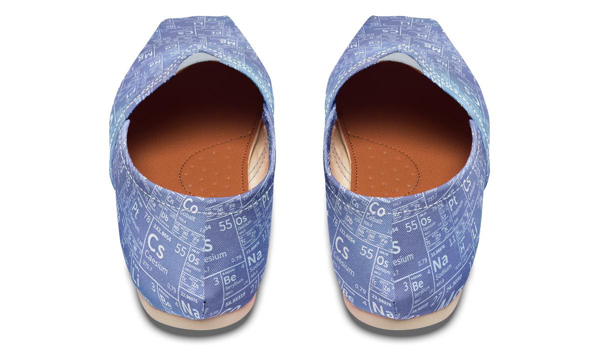 Periodic Table Tile Casual Shoes