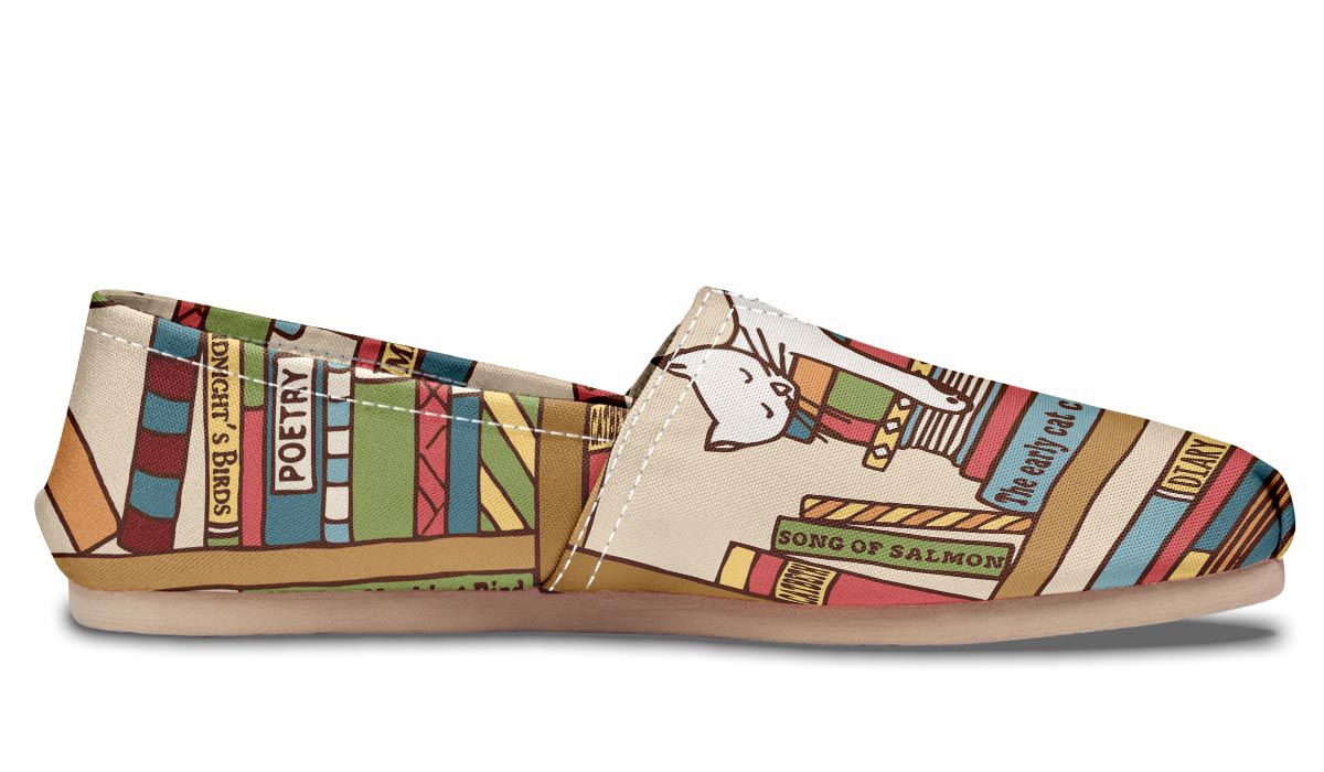 Purrrfect Books Casual Shoes