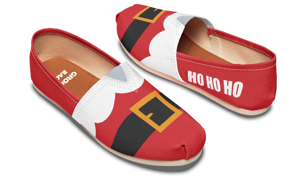 Santa Suit Christmas Casual Shoes