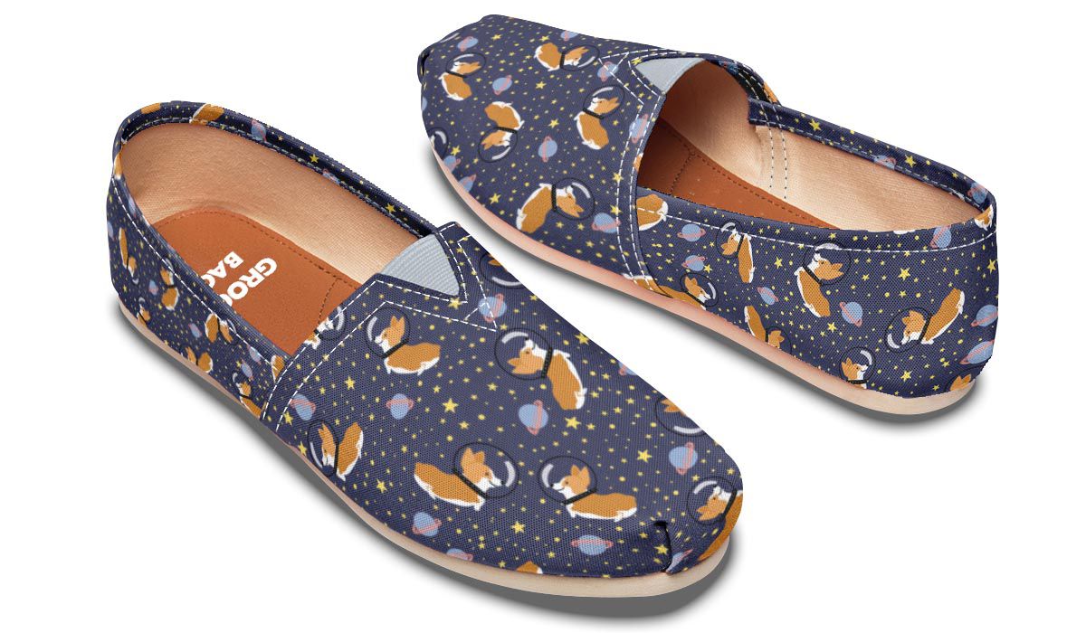 Space Corgi Casual Shoes