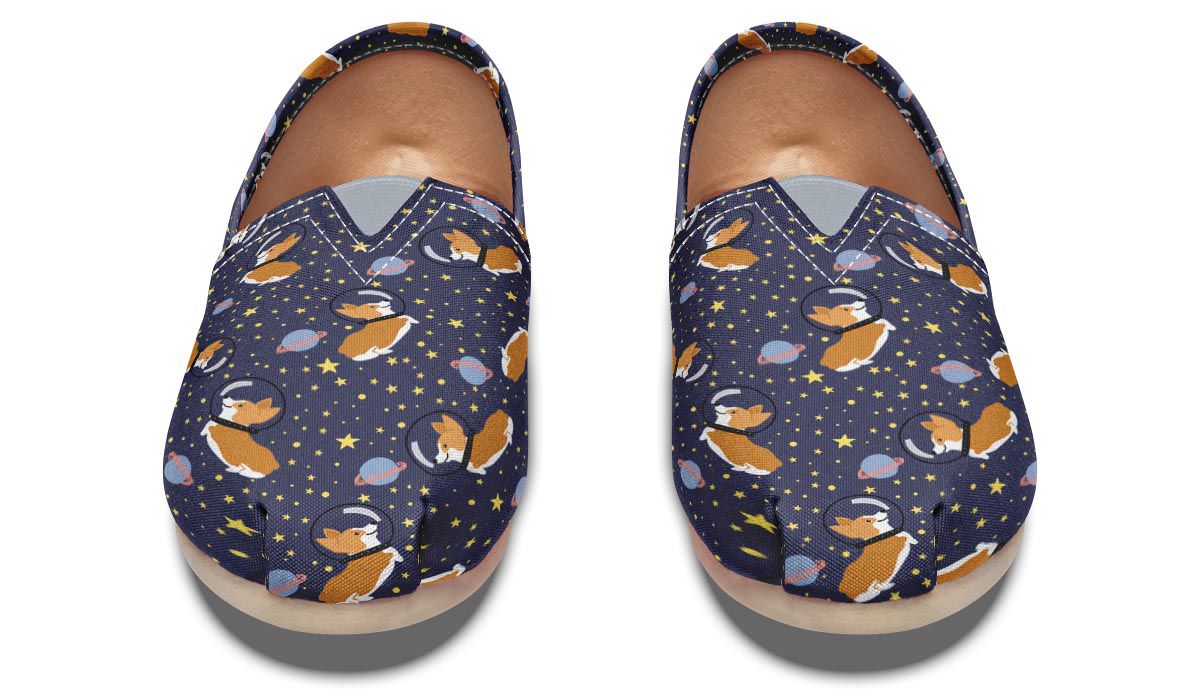 Space Corgi Casual Shoes