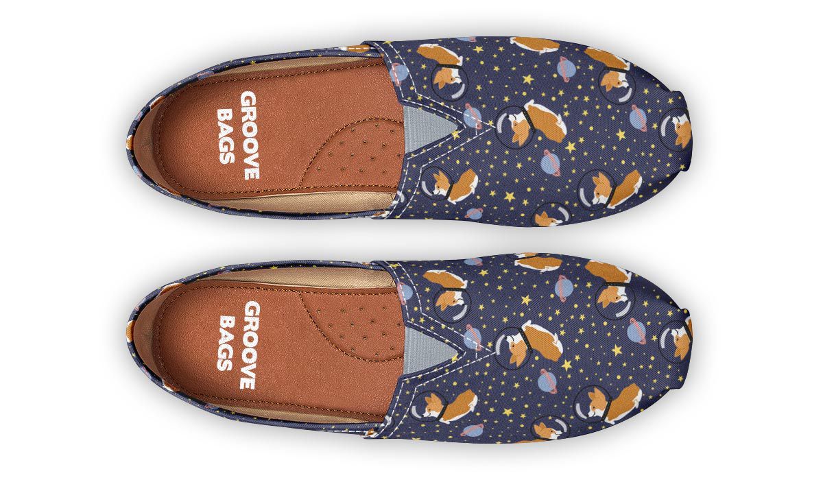 Space Corgi Casual Shoes