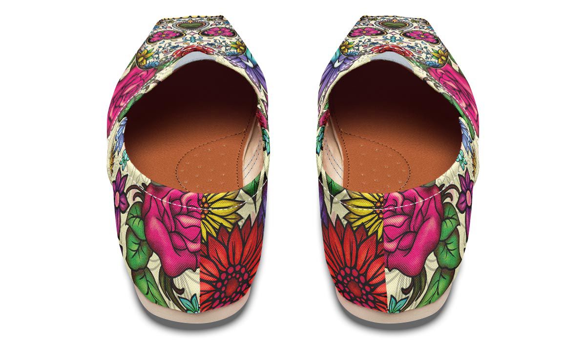 Sugar Skull Casual Shoes