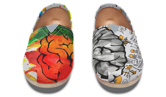 Right Brain Left Brain Casual Shoes