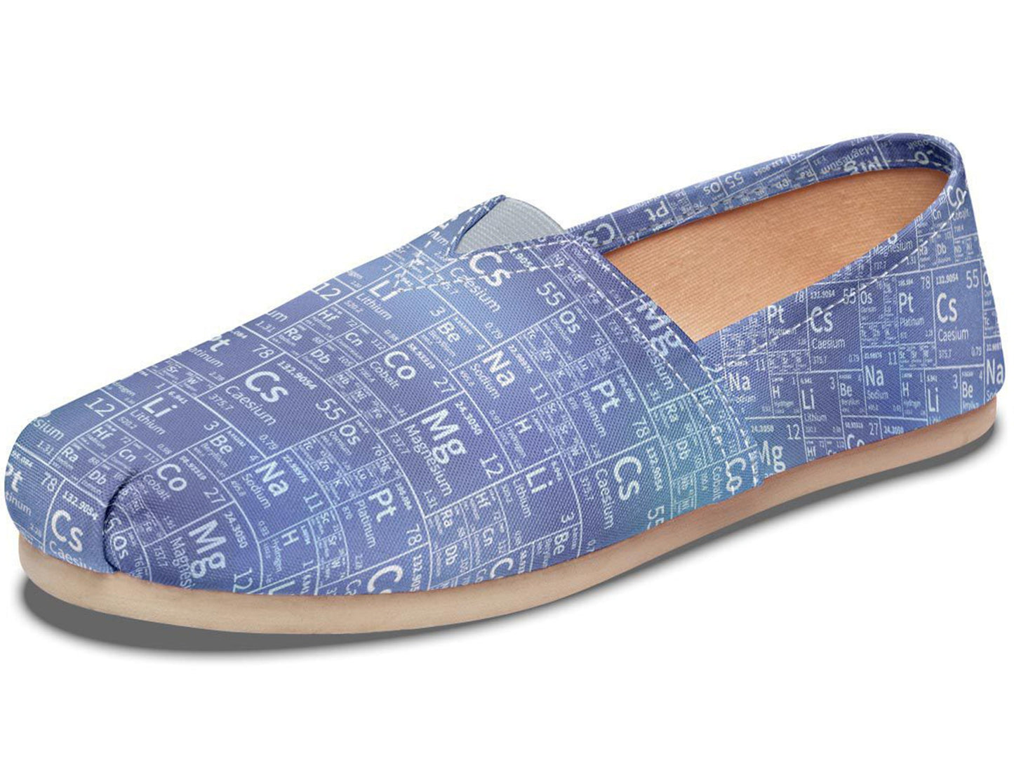 Periodic Table Tile Casual Shoes