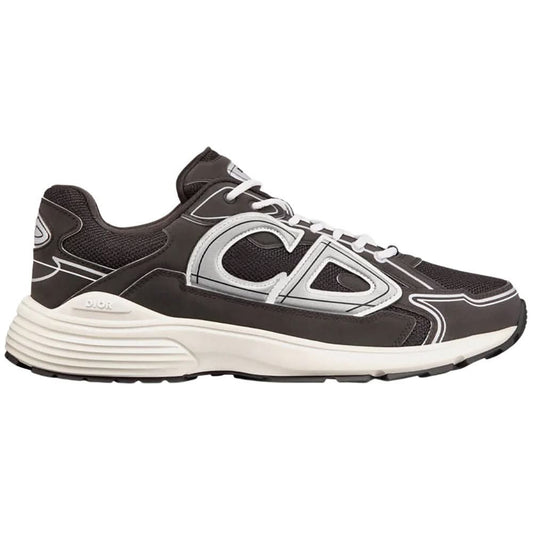 Dior B30 Black Mesh And Technical Fabric Low Top Sneakers - Copva