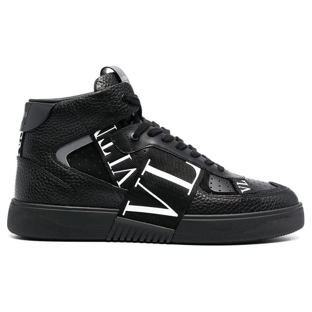 Valentino Garavani logo-print stripe-detail sneakers - Copva